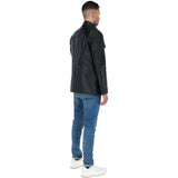 Leather Coat Black: 2238