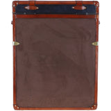 Stylish Vintage Leather Dressing Table/Living Drawer Royal Blue: TBZ1UCO605