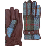 Ashwood Leather X Harris Tweed Men’s Leather Gloves Tan/Mcload: TW-95 02-TM