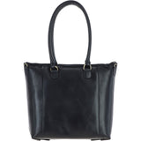 Ashwood Vegetable Tanned Large Leather Bag  Navy: V-29