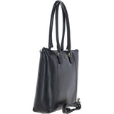 Ashwood Vegetable Tanned Large Leather Bag  Navy: V-29