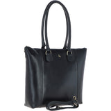 Ashwood Vegetable Tanned Large Leather Bag  Navy: V-29