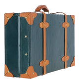 Ashwood Vintage Leather Trunk Green: VIN-18