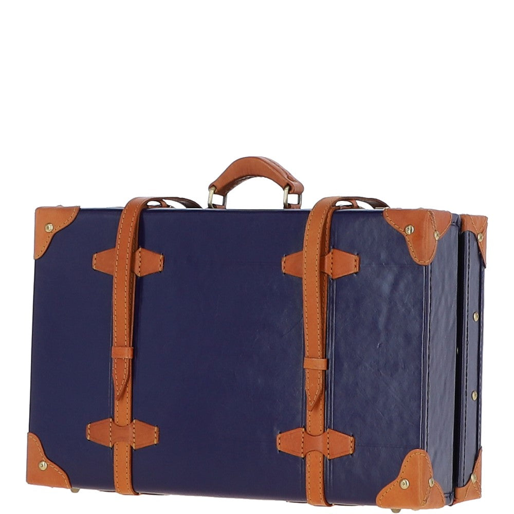 Ashwood Vintage Leather Trunk Navy: VIN-18