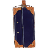 Ashwood Vintage Leather Trunk Navy: VIN-18