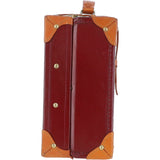 Ashwood Vintage Leather Trunk Red: VIN-18