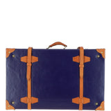 Ashwood Vintage Leather Trunk Navy: VIN-22