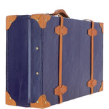 Ashwood Vintage Leather Trunk Navy: VIN-22