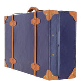 Ashwood Vintage Leather Trunk Navy: VIN-22
