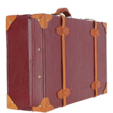 Ashwood Vintage Leather Trunk Red: VIN-22
