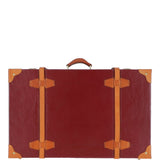 Ashwood Vintage Leather Trunk Red: VIN-22