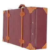 Ashwood Vintage Leather Trunk Red: VIN-22
