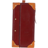 Ashwood Vintage Leather Trunk Red: VIN-22