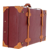 Ashwood Vintage Leather Trunk Red: VIN-22