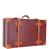 Ashwood Vintage Leather Trunk Red: VIN-22