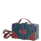 Ashwood Leather Trinket Box Green: VIN-7