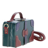Ashwood Leather Trinket Box Green: VIN-7