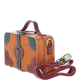 Ashwood Leather Trinket Box Orange: VIN-7