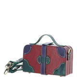 Ashwood Leather Trinket Box Red: VIN-7