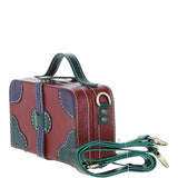 Ashwood Leather Trinket Box Red: VIN-7