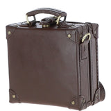Ashwood Leather Trinket Box Brown: VIN-8