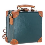 Ashwood Leather Trinket Box Green: VIN-8