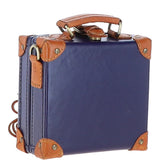 Ashwood Leather Trinket Box Navy: VIN-8