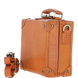 Ashwood Leather Trinket Box Tan: VIN-8