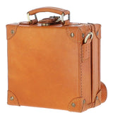 Ashwood Leather Trinket Box Tan: VIN-8