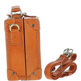 Ashwood Leather Trinket Box Tan: VIN-8