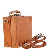 Ashwood Leather Trinket Box Tan: VIN-8