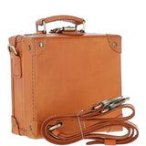 Ashwood Leather Trinket Box Tan: VIN-8