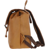 Ashwood Waxy Leather Travel Rucksack Cognac: W-70