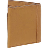 Men's Waxy Leather RFID Wallet Cognac: W-82