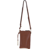 Ashwood Leather Crossbody Smart Phone Bag Tan: Z-71