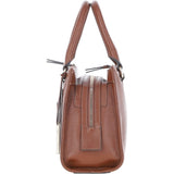 Ashwood Three Section Leather Tote Shoulder Bag Tan: Z-73