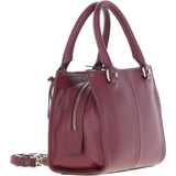 Ashwood Three Section Leather Tote Shoulder Bag Wine: Z-73