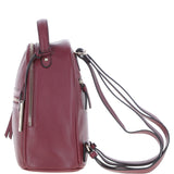 Ashwood Small Leather Backpack Wine: Z-74