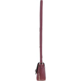Ashwood Flap Over Leather Crossbody Bag Wine: Z-75