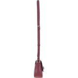Ashwood Flap Over Leather Crossbody Bag Wine: Z-75