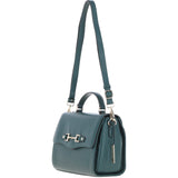 Ashwood Flap Over Leather Handbag Green: Z-76