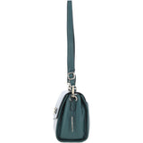Ashwood Flap Over Leather Handbag Green: Z-76