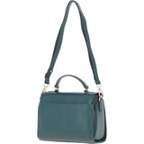 Ashwood Flap Over Leather Handbag Green: Z-76