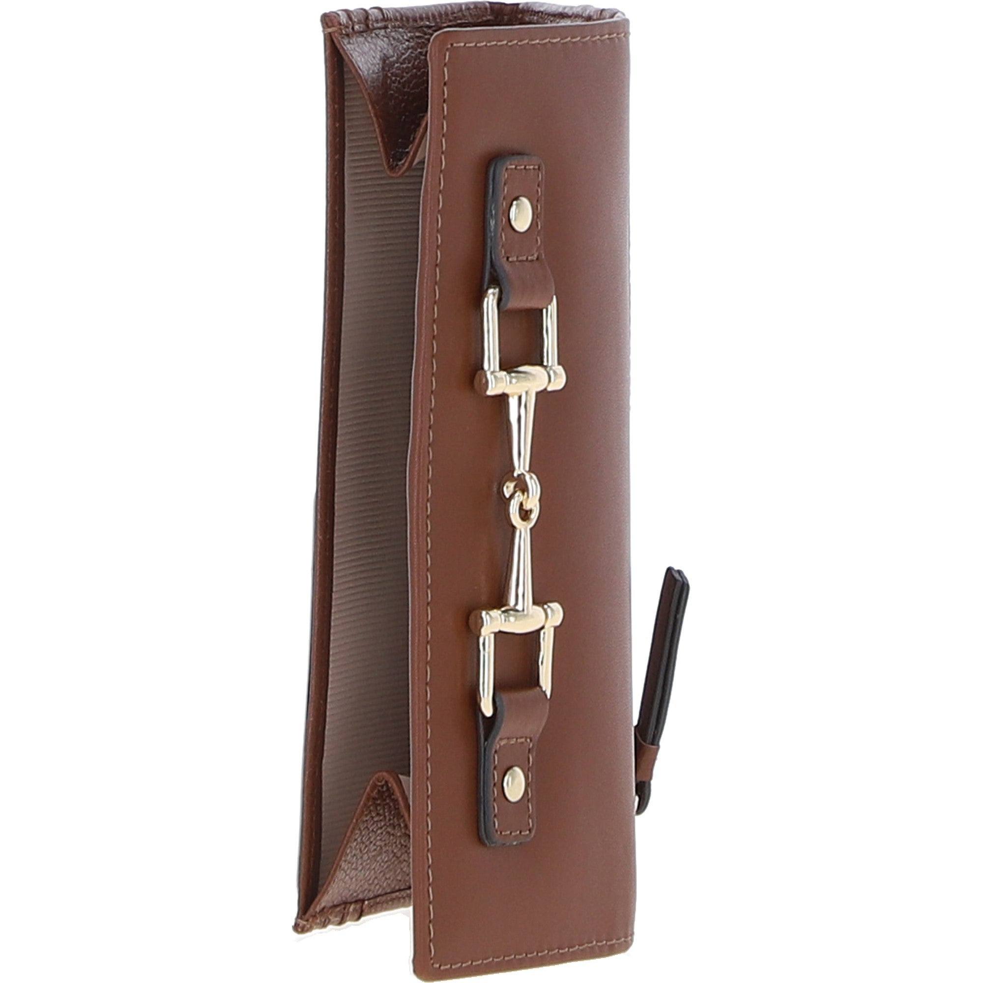 7 Card RFID Protected Large Leather Purse Tan: Z-79