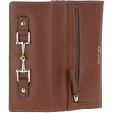 7 Card RFID Protected Large Leather Purse Tan: Z-79